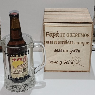 SET JARRA CERVEZA