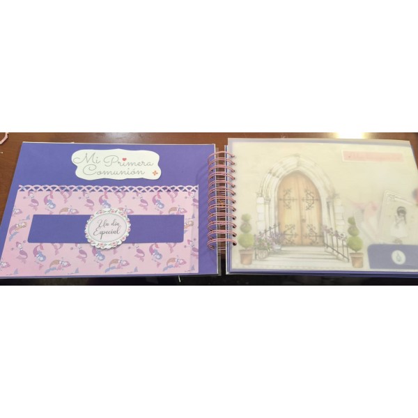 ALBUM +LIBRO DE FIRMAS MODELO SARA