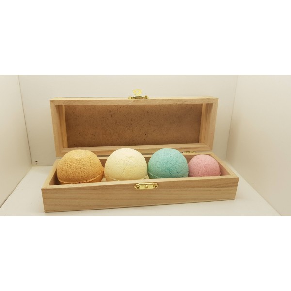CAJA BOMBAS DE BAÑO