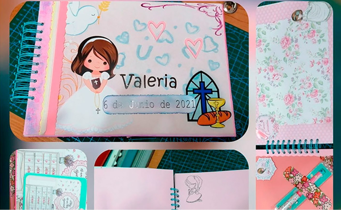 Álbum comunión modelo VALERIA