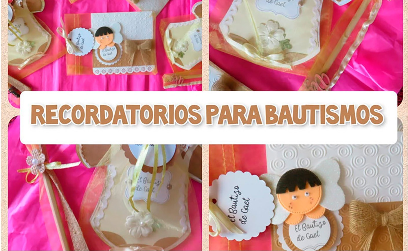 Invitaciones para bautizos, recordatorios para bautismos