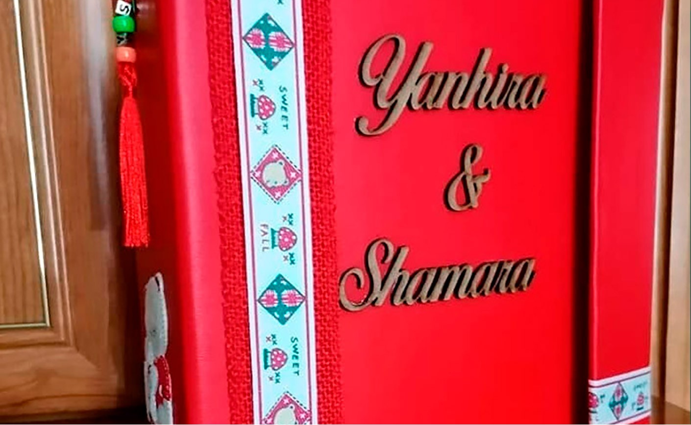 Álbum de scrap para bebes